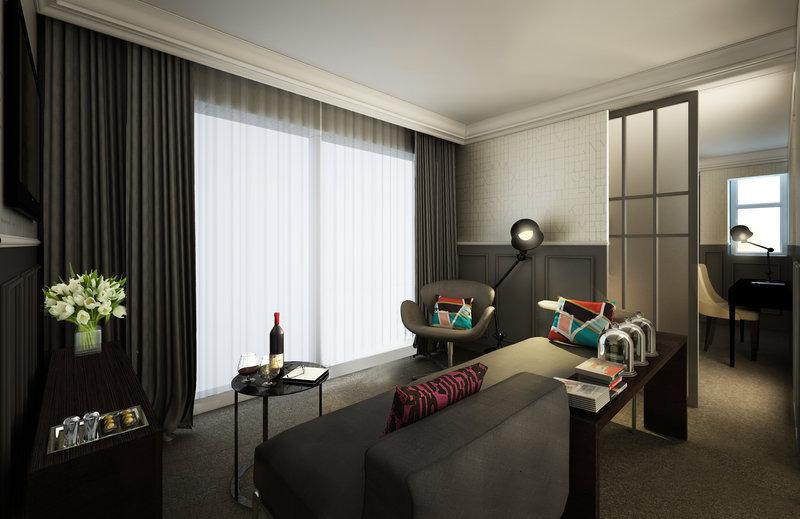 The Ampersand Hotel - Small Luxury Hotels Of The World Londra Camera foto A room at the hotel