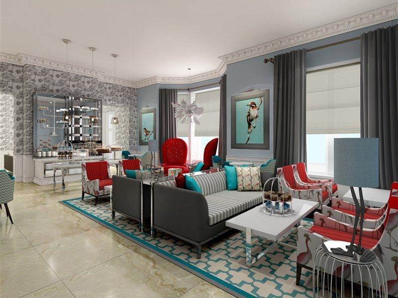 The Ampersand Hotel - Small Luxury Hotels Of The World Londra Servizi foto 3D interior design