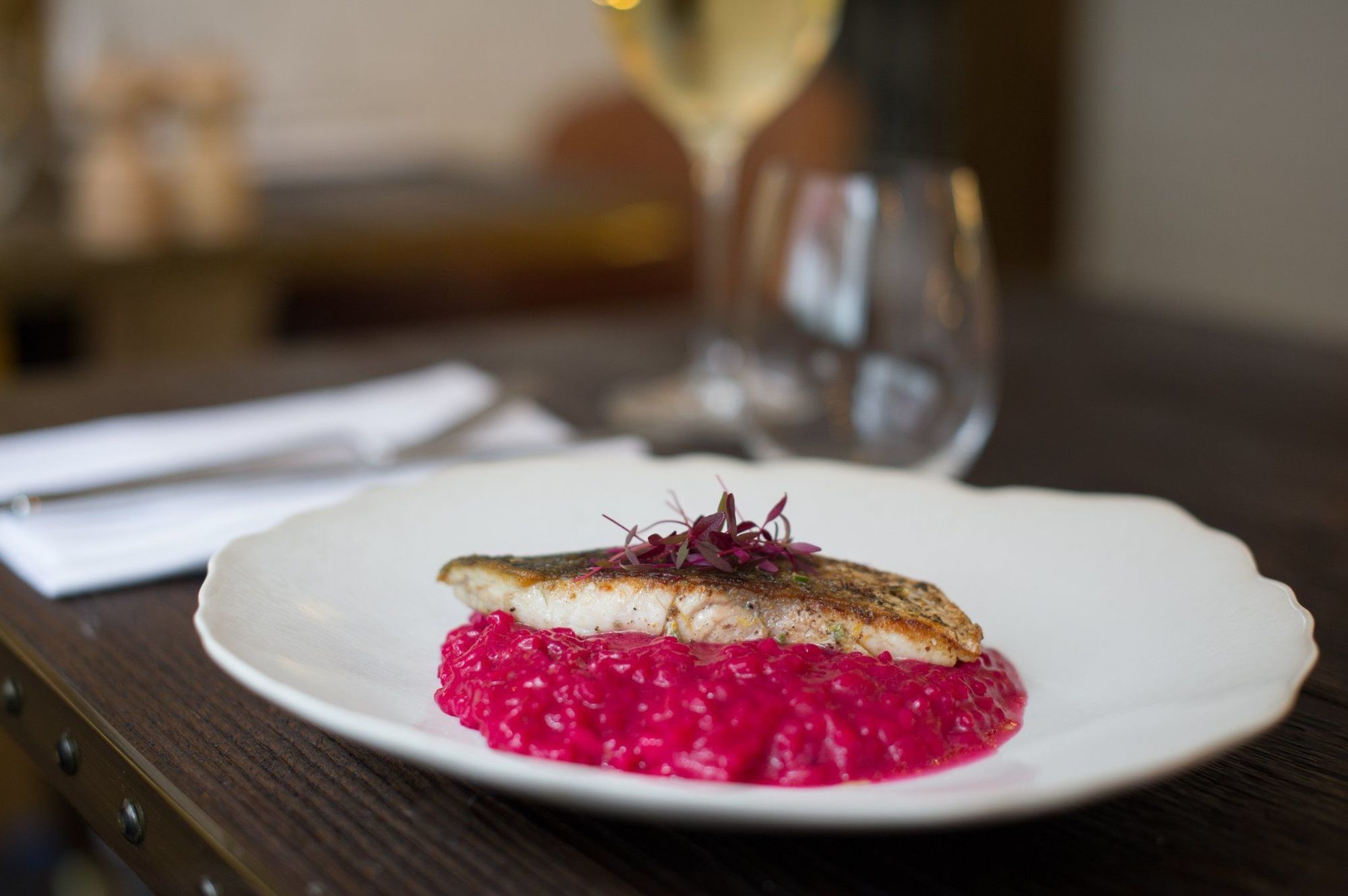 The Ampersand Hotel - Small Luxury Hotels Of The World Londra Amenities foto A modern beetroot risotto