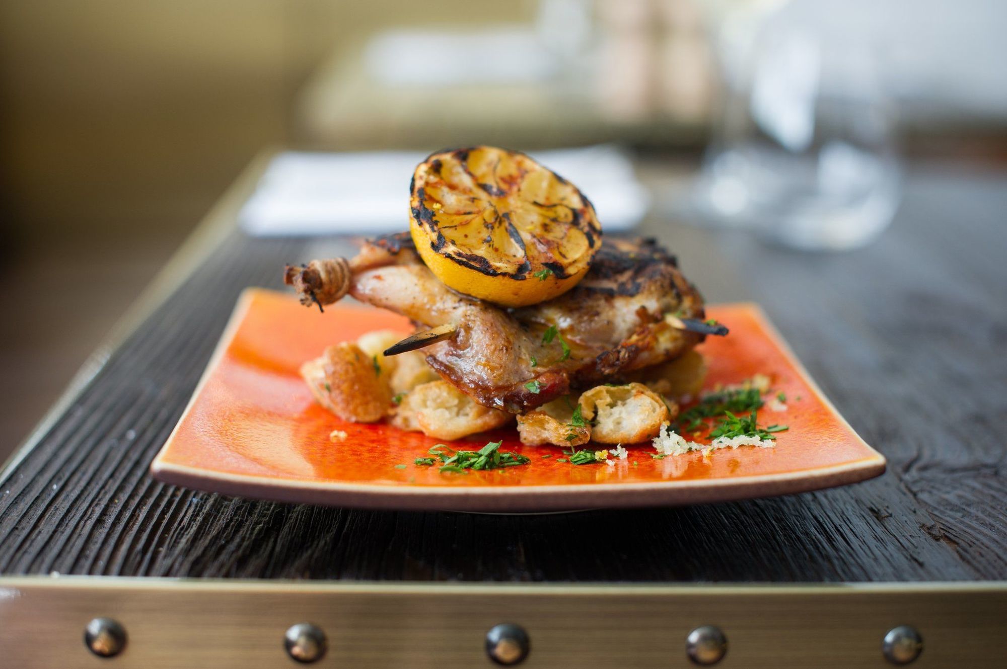 The Ampersand Hotel - Small Luxury Hotels Of The World Londra Ristorante foto Grilled quail