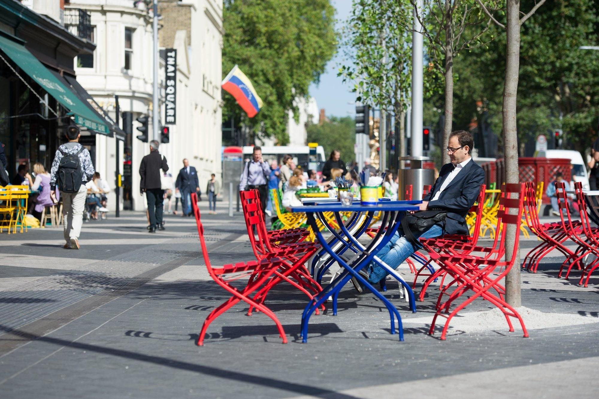 The Ampersand Hotel - Small Luxury Hotels Of The World Londra Esterno foto Café tables in Paris